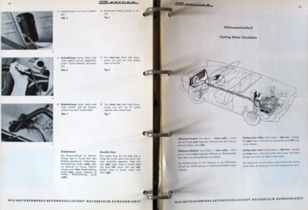 NSU Wankel Spider 1964 Repairmanual in original file (7301)